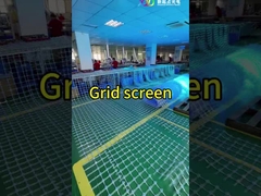 T20 P62.5 LED 픽셀 화면 건물 거리 광장 조명