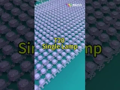 20mm 패널 크기 LED 그리드 스크린 야외 고 밝기 풍경 조명