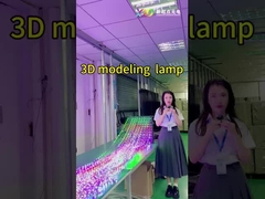 3D LED 크리스마스 라이트 LED 픽셀 볼 라이트 IP68 야외 파티 장식