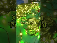 DC24V 50mm RGBW LED 포인트 라이트 오락 호텔 건물